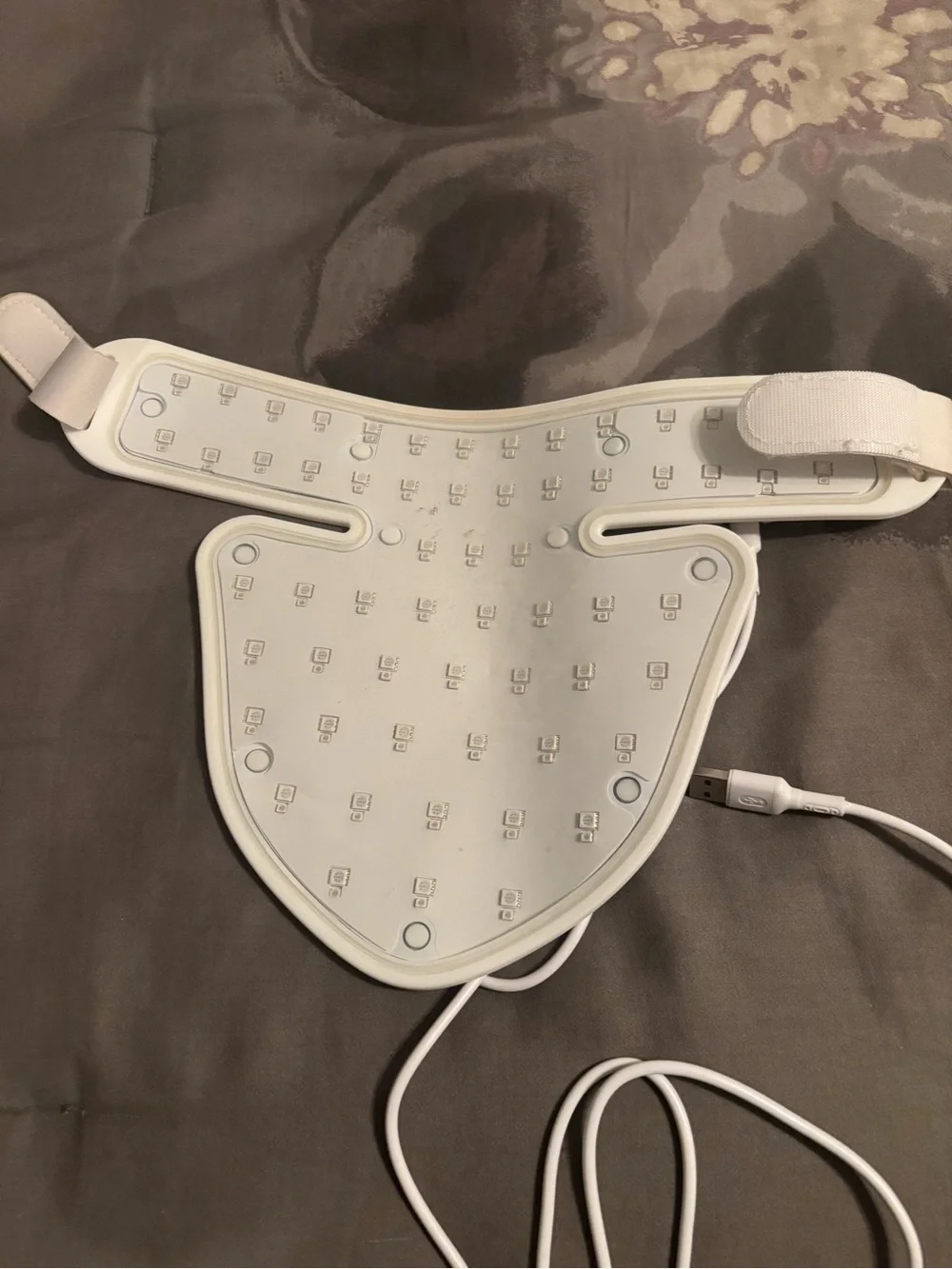 BubloC Women's Face Mask in Teal Leaf Print